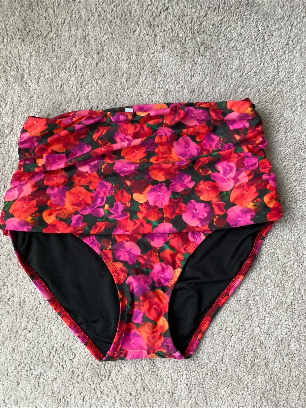 JCrew Floral Swim Bottoms size Small